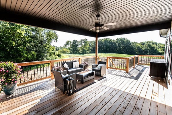 Covered deck