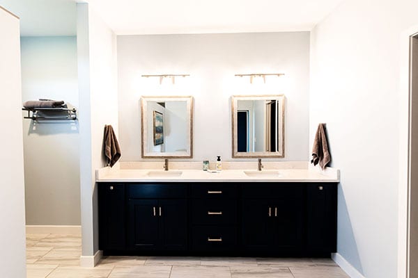 Shared upstairs bathroom