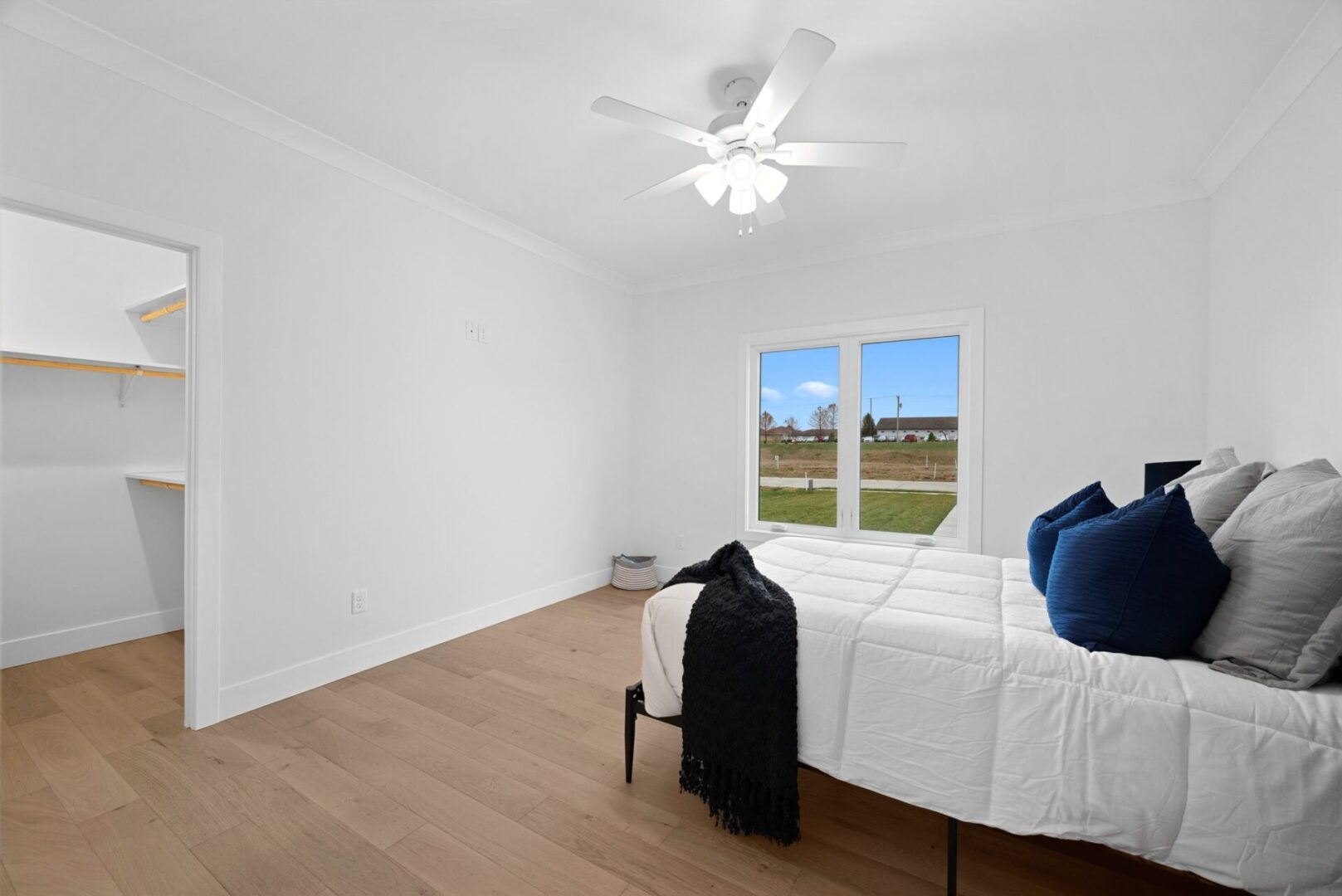 Bedroom Two with Jack and Jill bathroom entry,