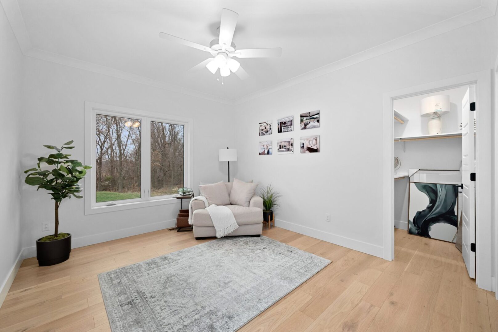 Bedroom Three or office with Jack and Jill bathroom entry,