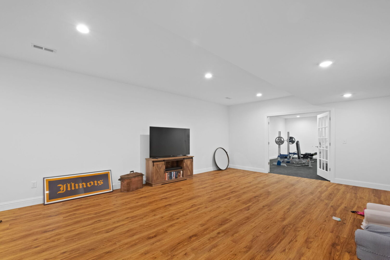 Basement family room