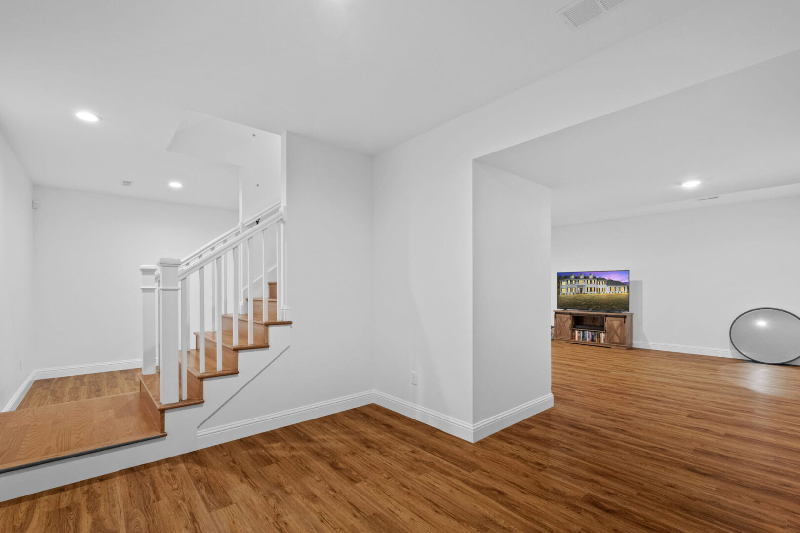 Basement family room
