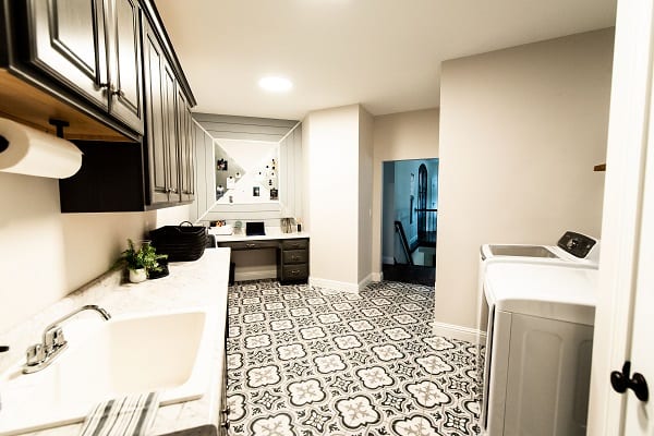 Laundry and office