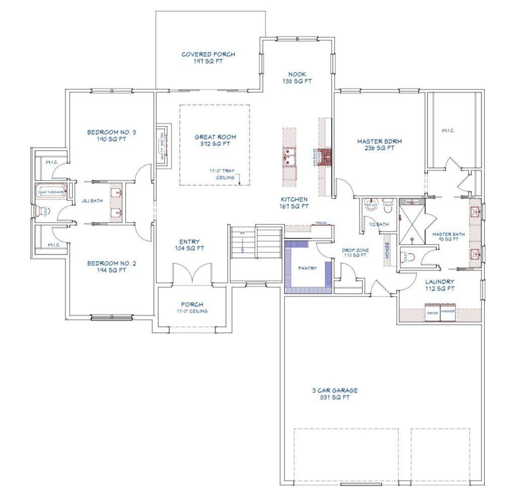 For those seeking a 3-bedroom, 2.5-bathroom floor plan in the Legacy Subdivision, there are various options available that cater to different preferences and needs.