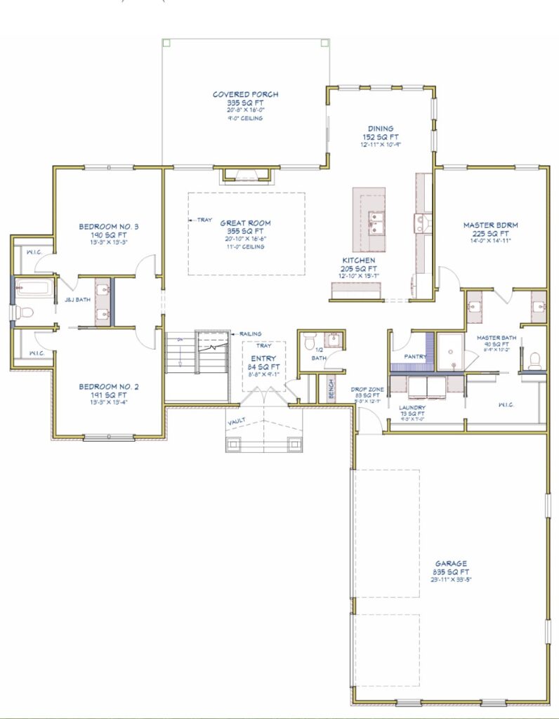 For those seeking a 3-bedroom, 2.5-bathroom floor plan in the Legacy Subdivision, there are various options available that cater to different preferences and needs.