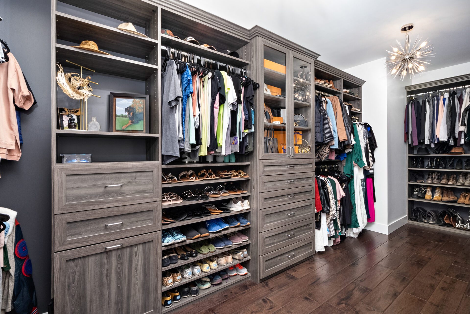 Custom closet by St. Louis Closet Co.
