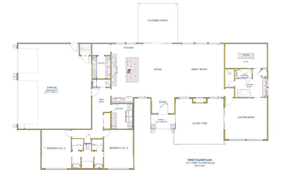 Waterview floor plan